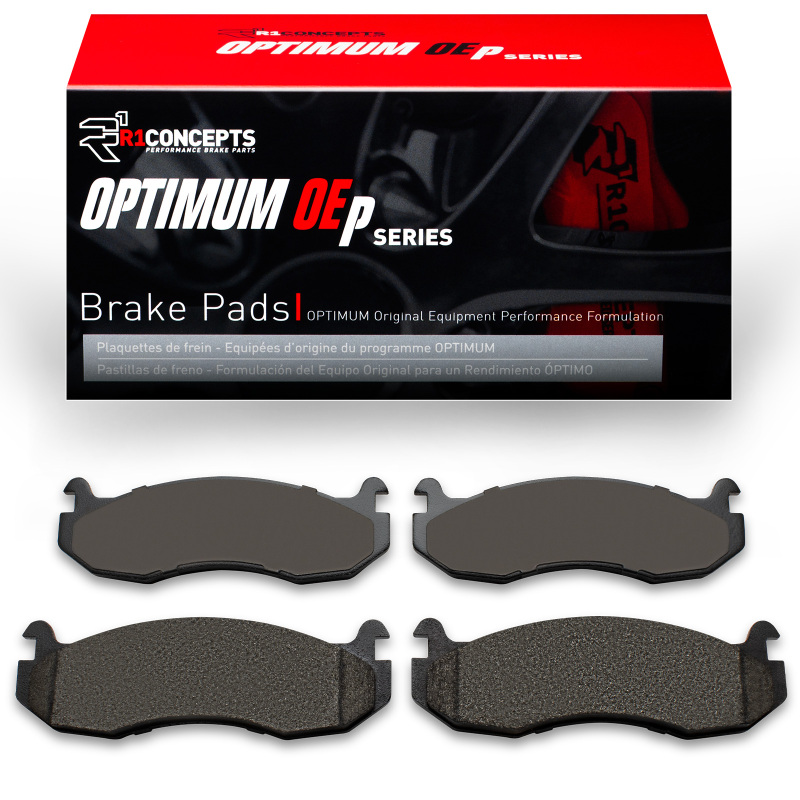 Hummer H1 Brake Pads - Front - R1 Concepts - Optimum OE - `96-`06